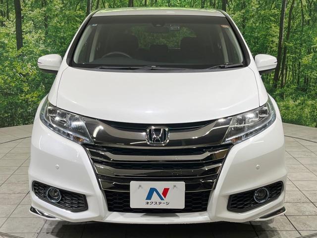 オデッセイハイブリッド ハイブリッドアブソルート・ホンダセンシング 禁煙車 純正9型ナビ フリップダウンモニター 両側電動ドア 衝突軽減装置 レーダークルーズ リアオートエアコン シートヒーター パワーシート 車線逸脱警報 ドラレコ スマートキー ETC(15枚目)