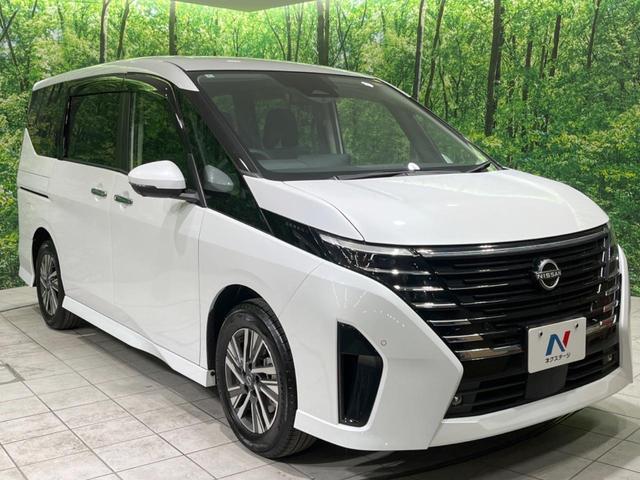 セレナ ハイウェイスターＶ　純正１２．３型ナビ　全周囲カメラ　フリップダウンモニター　プロパイロット　衝突軽減装置　両側電動ドア　リアオートエアコン　シートヒーター　デジタルインナーミラー　ステアリングヒーター　スマートキー（16枚目）