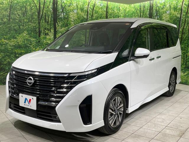 セレナ ハイウェイスターＶ　純正１２．３型ナビ　全周囲カメラ　フリップダウンモニター　プロパイロット　衝突軽減装置　両側電動ドア　リアオートエアコン　シートヒーター　デジタルインナーミラー　ステアリングヒーター　スマートキー（60枚目）