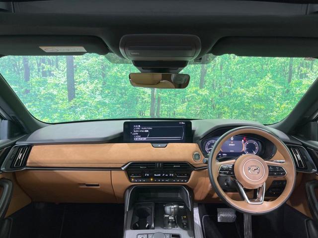 ＣＸ－６０ ＸＤ－ハイブリッド　プレミアムスポーツ　４ＷＤ　ターボ　サンルーフ　１２．３型マツダコネクト　全周囲カメラ　ＢＯＳＥサウンド　衝突軽減装置　レーダークルーズ　電動リアゲート　茶革シート　パワーシート　全席シートヒーター　ステアリングヒーター（2枚目）