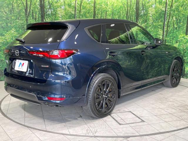 ＣＸ－６０ ＸＤ－ハイブリッド　プレミアムスポーツ　４ＷＤ　ターボ　サンルーフ　１２．３型マツダコネクト　全周囲カメラ　ＢＯＳＥサウンド　衝突軽減装置　レーダークルーズ　電動リアゲート　茶革シート　パワーシート　全席シートヒーター　ステアリングヒーター（17枚目）