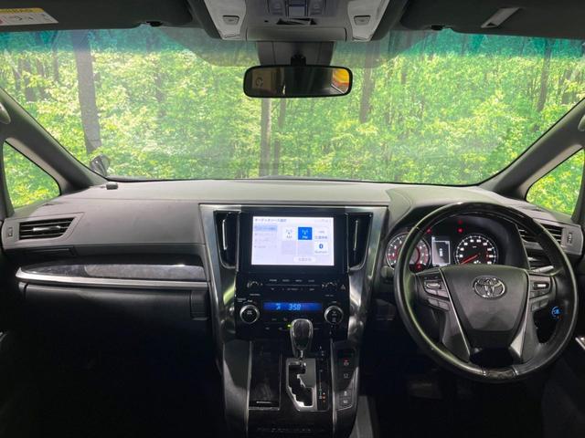 アルファード ２．５Ｓ　タイプゴールド　禁煙車　衝突被害軽減装置　モデリスタフルエアロ　純正ナビ　後席モニター　レーダークルーズコントロール　三眼ＬＥＤヘッドライト　両側電動スライドドア　パワーバックドア　アクセサリーコンセント　ＥＴＣ（2枚目）