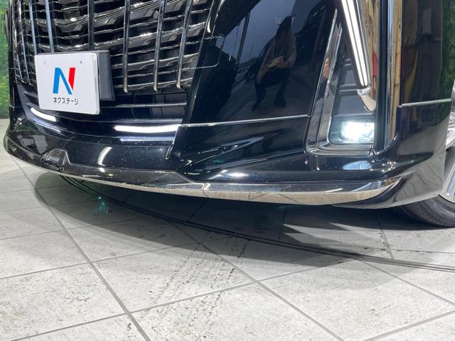 アルファード ２．５Ｓ　タイプゴールド　禁煙車　衝突被害軽減装置　モデリスタフルエアロ　純正ナビ　後席モニター　レーダークルーズコントロール　三眼ＬＥＤヘッドライト　両側電動スライドドア　パワーバックドア　アクセサリーコンセント　ＥＴＣ（3枚目）