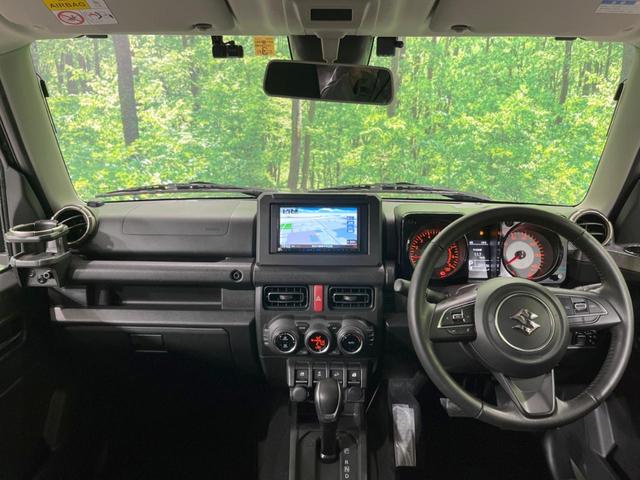 ジムニー ＸＣ　４ＷＤ　ターボ　ＳＤナビ　バックカメラ　衝突軽減装置　コーナーセンサー　クルコン　シートヒーター　ＬＥＤヘッド　オートハイビーム　純正１６インチアルミ　ビルトインＥＴＣ　ドラレコ　ＥＴＣ　スマートキー（2枚目）