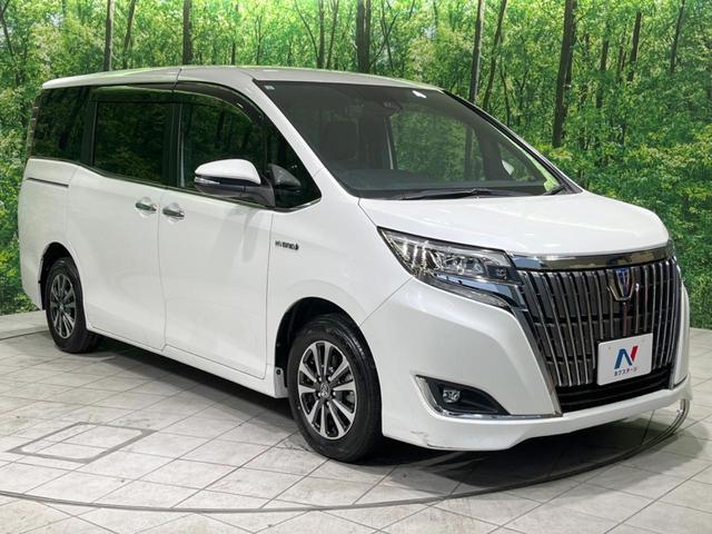 エスクァイア ハイブリッドGi プレミアムパッケージ 禁煙車 純正10型ナビ フリップダウンモニター 両側電動ドア 衝突軽減装置 シートヒーター クルコン リアオートエアコン 車線逸脱警報 バックカメラ スマートキー ETC2.0(17枚目)