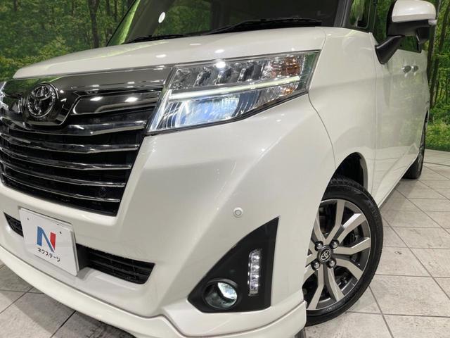 ルーミー カスタムG-T ターボ 禁煙車 衝突軽減装置 純正ナビ バックカメラ 両側電動スライドドア 純正15インチアルミホイール クルーズコントロール オートマチックハイビーム クリアランスソナー ドライブレコーダー ETC(12枚目)