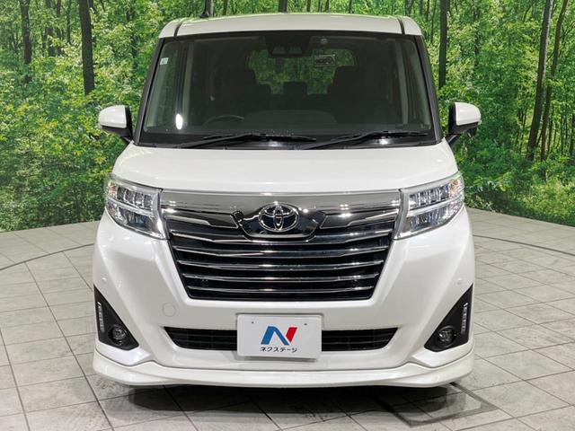 ルーミー カスタムG-T ターボ 禁煙車 衝突軽減装置 純正ナビ バックカメラ 両側電動スライドドア 純正15インチアルミホイール クルーズコントロール オートマチックハイビーム クリアランスソナー ドライブレコーダー ETC(14枚目)