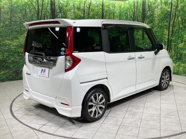 ルーミー カスタムG-T ターボ 禁煙車 衝突軽減装置 純正ナビ バックカメラ 両側電動スライドドア 純正15インチアルミホイール クルーズコントロール オートマチックハイビーム クリアランスソナー ドライブレコーダー ETC(17枚目)