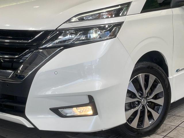 セレナ ハイウェイスターG 両側電動ドア 純正SDナビ 全周囲カメラ 衝突軽減装置 クルコン コーナーセンサー LEDヘッド 車線逸脱警報 オートライト オートエアコン ビルトインETC ドラレコ 純正16インチAW(13枚目)