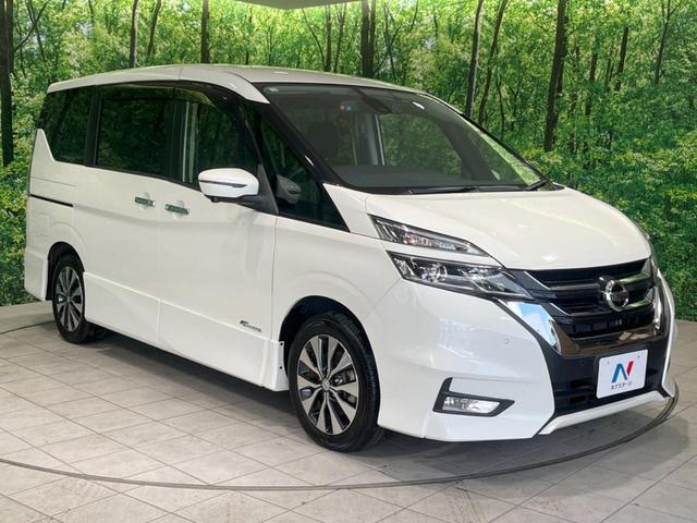 セレナ ハイウェイスターG 両側電動ドア 純正SDナビ 全周囲カメラ 衝突軽減装置 クルコン コーナーセンサー LEDヘッド 車線逸脱警報 オートライト オートエアコン ビルトインETC ドラレコ 純正16インチAW(17枚目)