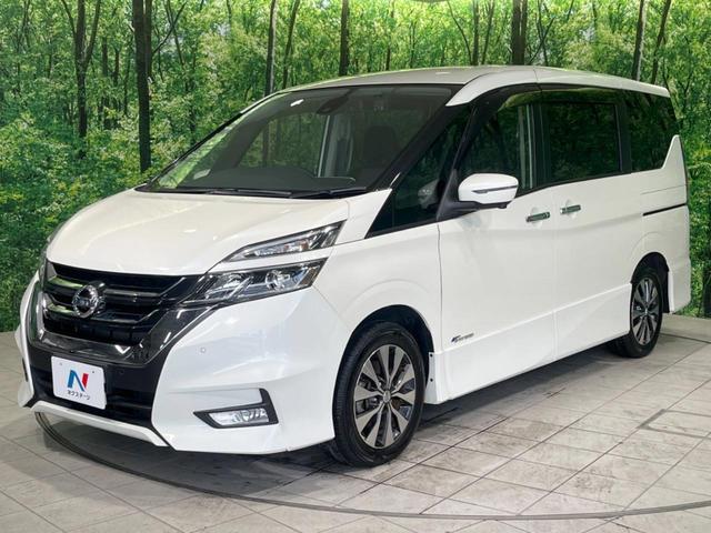 セレナ ハイウェイスターG 両側電動ドア 純正SDナビ 全周囲カメラ 衝突軽減装置 クルコン コーナーセンサー LEDヘッド 車線逸脱警報 オートライト オートエアコン ビルトインETC ドラレコ 純正16インチAW(26枚目)