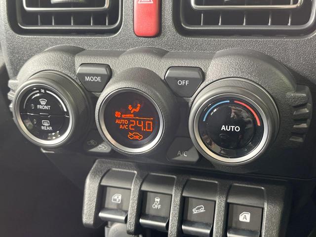 ジムニー ＸＣ　禁煙車　４ＷＤ　ターボ　衝突軽減装置　コーナーセンサー　クルコン　オートハイビーム＆ＬＥＤヘッド　車線逸脱警報　オートエアコン　純正１６インチアルミ　スマートキー　アイドリングストップ（22枚目）