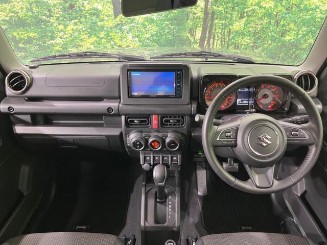 ジムニー XC 禁煙車 4WD ナビ付 衝突被害軽減 車線逸脱警報 クルコン ドラレコ スマートキー LEDヘッド シートヒーター オートライト オートエアコン 純正16インチアルミ Bluetooth接続(2枚目)