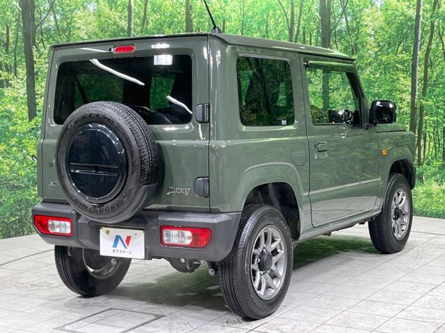 ジムニー XC 禁煙車 4WD ナビ付 衝突被害軽減 車線逸脱警報 クルコン ドラレコ スマートキー LEDヘッド シートヒーター オートライト オートエアコン 純正16インチアルミ Bluetooth接続(18枚目)