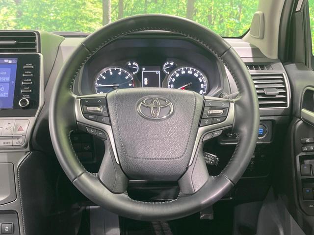 ランドクルーザープラド ＴＸ　Ｌパッケージ　サンルーフ　純正９型ナビ　全周囲カメラ　革シート　シートエアコン　衝突軽減装置　レーダークルーズ　ブランドスポットモニター　コーナーセンサー　レーンアシスト　ＬＥＤヘッド　ドラレコ　ＥＴＣ　禁煙車（13枚目）