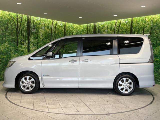 セレナ ハイウェイスター　Ｓ－ハイブリッド　エアロモード　両側電動ドア　純正ナビ　バックカメラ　禁煙車　スマートキー　ＨＩＤヘッド　ビルトインＥＴＣ　クルコン　純正１６インチＡＷ　オートライト　オートエアコン　リアエアコン　Ｂｌｕｅｔｏｏｔｈ　革巻きハンドル（25枚目）