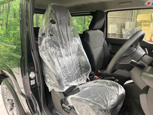 ジムニー XC 禁煙車 4WD ターボ 衝突軽減装置 コーナーセンサー スマートキー LEDヘッド クルコン 純正16インチアルミ オートハイビーム オートライト オートエアコン シートヒーター(9枚目)