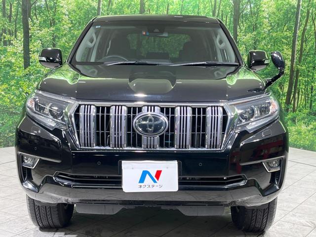 ランドクルーザープラド ＴＸ　４ＷＤ　純正ナビ　バックカメラ　衝突軽減装置　レーダークルーズ　コーナーセンサー　車線逸脱警報　ＬＥＤヘッド＆フォグ　オートハイビーム　バックカメラ　純正１７インチアルミ　ｂｌｕｅｔｏｏｔｈ　禁煙車（15枚目）