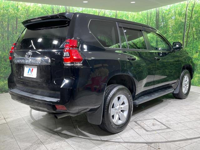 ランドクルーザープラド ＴＸ　４ＷＤ　純正ナビ　バックカメラ　衝突軽減装置　レーダークルーズ　コーナーセンサー　車線逸脱警報　ＬＥＤヘッド＆フォグ　オートハイビーム　バックカメラ　純正１７インチアルミ　ｂｌｕｅｔｏｏｔｈ　禁煙車（18枚目）