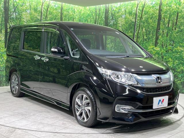 ステップワゴンスパーダ スパーダアドバンスパッケージβ　純正９型ナビ　両側電動ドア　後席モニター　衝突軽減装置　レーダークルーズ　禁煙車　スマートキー　ＬＥＤヘッド　ビルトインＥＴＣ　純正１６インチアルミ　車線逸脱警報　オートライト（20枚目）