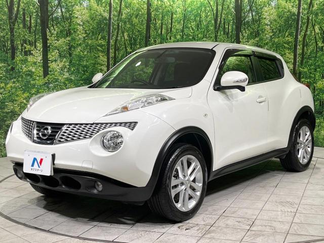 ジューク 15RX タイプV 禁煙車 純正ナビ バックカメラ HIDヘッドランプ ETC フルセグTV スマートキー 純正17インチアルミ オートライト オートエアコン 電動格納ミラー ドアバイザー CD再生(24枚目)