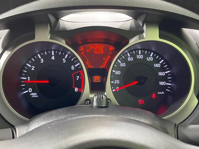 ジューク 15RX タイプV 禁煙車 純正ナビ バックカメラ HIDヘッドランプ ETC フルセグTV スマートキー 純正17インチアルミ オートライト オートエアコン 電動格納ミラー ドアバイザー CD再生(40枚目)