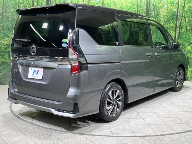 セレナ ハイウェイスターＶ　禁煙車　ＢＩＧ－Ｘ１１型ナビ　全周囲カメラ　両側電動ドア　プロパイロット　衝突軽減装置　コーナーセンサー　デジタルインナーミラー　ステアリングヒーター　ＬＥＤヘッド＆フォグ　シートヒーター（18枚目）