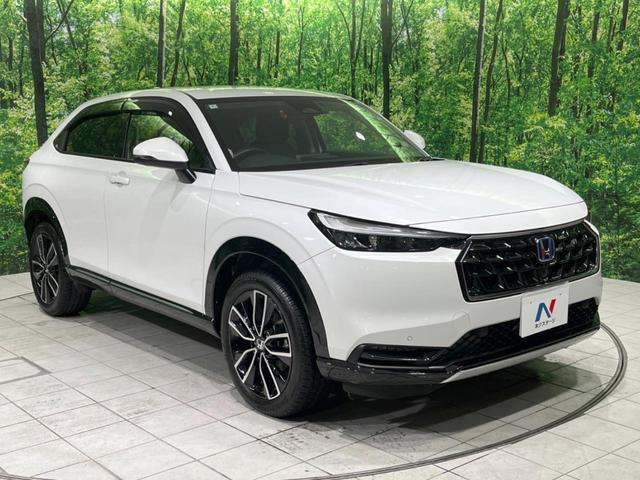 ヴェゼル ｅ：ＨＥＶ　Ｚ　禁煙車　純正９型ナビ　全周囲カメラ　衝突軽減装置　レーダークルーズ　電動リアゲート　シートヒーター　ブラインドスポットモニター　ハーフレザーシート　ＬＥＤヘッド　純正１８インチアルミ　ＥＴＣ２．０（17枚目）