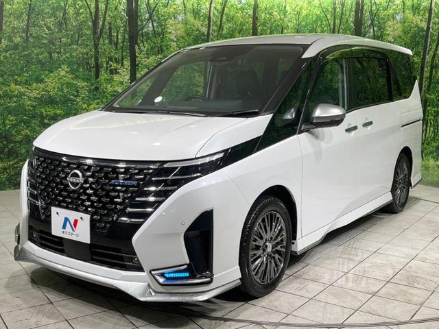 セレナ ｅ－パワー　オーテック　スポーツスペック　両側電動ドア　全周囲カメラ　衝突軽減装置　禁煙車　プロパイロット　合皮シート　前席シートヒーター　ドラレコ　ＬＥＤヘッド＆オートハイビーム　ＥＴＣ　純正１７インチＡＷ　デジタルインナーミラー（49枚目）