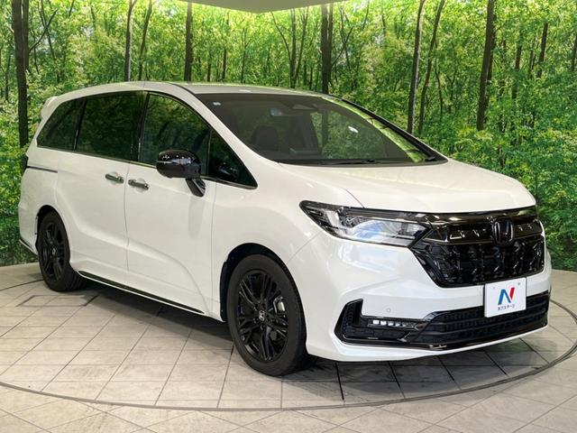 オデッセイハイブリッド ｅ：ＨＥＶアブソルート・ＥＸブラックエディション　禁煙車　純正１１．４型ナビ　全周囲カメラ　両側電動ドア　衝突軽減装置　レーダークルーズ　電動リアゲート　シートヒーター　パワーシート　ＬＥＤヘッド　純正１８インチアルミ　ＥＴＣ　ドラレコ（16枚目）
