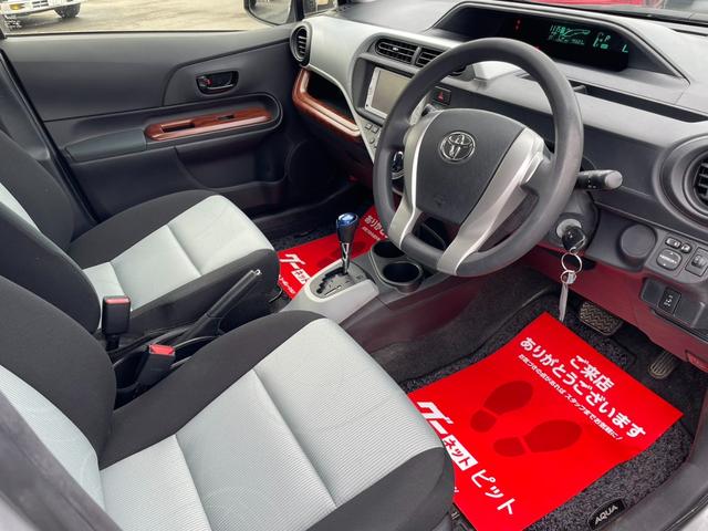 アクア S キーレス ワンセグ Bluetoothオーディオ(14枚目)