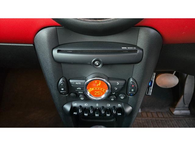 MINI クーパー ハロゲンヘッドライト ETC 禁煙車 ISOFIX 純正15inchアルミホイール 革ステアリング 前後フォグランプ キーレスキー 赤アクセント内装 AUX AUTOエアコン パワーウィンドウ(33枚目)