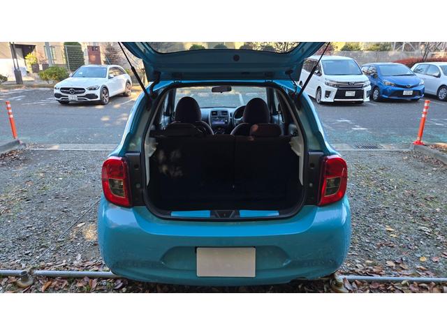 マーチ Ｓ　プラムインテリア　禁煙車　地デジ　バックカメラ　ＨＤＤナビゲーション　パワーウィンドウ　電動サイドミラー　ＥＴＣ　スペアタイヤ　ハロゲンヘッドライト　コーティング施工　ＡＵＸ　スポーツモード　社外マイク（10枚目）