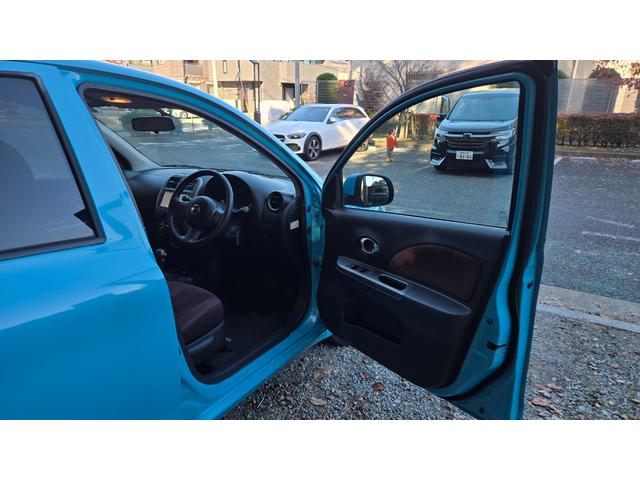 マーチ Ｓ　プラムインテリア　禁煙車　地デジ　バックカメラ　ＨＤＤナビゲーション　パワーウィンドウ　電動サイドミラー　ＥＴＣ　スペアタイヤ　ハロゲンヘッドライト　コーティング施工　ＡＵＸ　スポーツモード　社外マイク（26枚目）