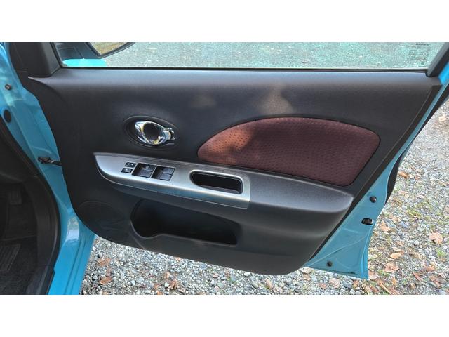 マーチ Ｓ　プラムインテリア　禁煙車　地デジ　バックカメラ　ＨＤＤナビゲーション　パワーウィンドウ　電動サイドミラー　ＥＴＣ　スペアタイヤ　ハロゲンヘッドライト　コーティング施工　ＡＵＸ　スポーツモード　社外マイク（27枚目）