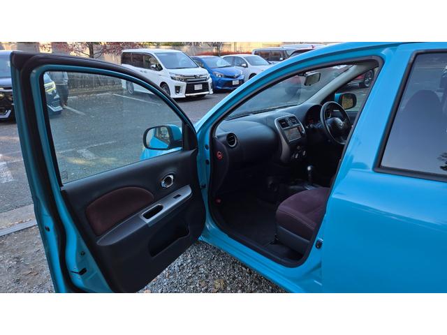 マーチ Ｓ　プラムインテリア　禁煙車　地デジ　バックカメラ　ＨＤＤナビゲーション　パワーウィンドウ　電動サイドミラー　ＥＴＣ　スペアタイヤ　ハロゲンヘッドライト　コーティング施工　ＡＵＸ　スポーツモード　社外マイク（40枚目）