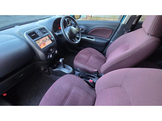 マーチ Ｓ　プラムインテリア　禁煙車　地デジ　バックカメラ　ＨＤＤナビゲーション　パワーウィンドウ　電動サイドミラー　ＥＴＣ　スペアタイヤ　ハロゲンヘッドライト　コーティング施工　ＡＵＸ　スポーツモード　社外マイク（42枚目）