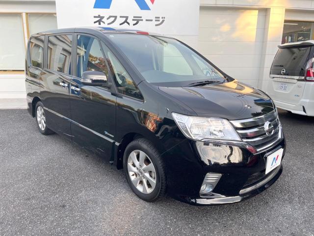 セレナ ハイウェイスター S-ハイブリッド Vセレクション 両側電動ドア 後席モニター バックカメラ ドラレコ スマートキー HIDヘッド ETC クルコン 純正16インチアルミ オートライト デュアルエアコン Bluetooth CD DVD再生 フルセグ(20枚目)