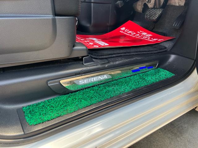 セレナ ハイウェイスター　Ｓ－ハイブリッド　ワンオーナ　ライダー純正アルミ　ＡＬＰＩＮＥフリップダウンモニター　ＨＩＤ　スマートエントリー　エアロ　アイドリングＳＴＯＰ　地デジテレビ　電格ミラー　Ｗエアコン　衝突安全ボディ　　オートクルーズ（46枚目）