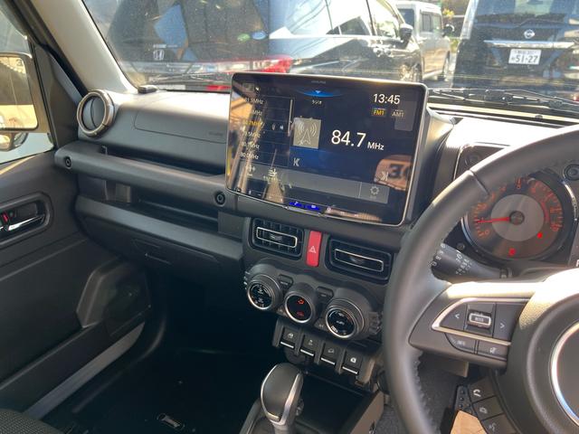 ジムニー XC 新型5型 ALPINE11インチディスプレイオーディオ バックカメラ HDMI USB デュアルセンサーブレーキS アクティブクルーズコントロール ETC付 LDA USBポート 前後ソナー 禁煙(63枚目)