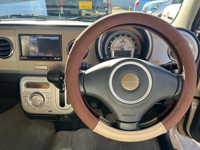 アルトラパン １０ｔｈアニバーサリーリミテッド　バックカメラ付　ドラレコ　シートヒーター　電動ミラー　クラッツィオシートカバー　フルセグ地デジ　インテリキー　ＤＶＤ再生可能　メモリーナビ　衝撃安全ボディー　ＥＴＣ　エアコンサイクル部品全新品交換済み（9枚目）