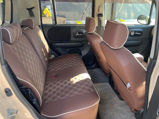 アルトラパン １０ｔｈアニバーサリーリミテッド　バックカメラ付　ドラレコ　シートヒーター　電動ミラー　クラッツィオシートカバー　フルセグ地デジ　インテリキー　ＤＶＤ再生可能　メモリーナビ　衝撃安全ボディー　ＥＴＣ　エアコンサイクル部品全新品交換済み（16枚目）