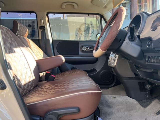 アルトラパン １０ｔｈアニバーサリーリミテッド　バックカメラ付　ドラレコ　シートヒーター　電動ミラー　クラッツィオシートカバー　フルセグ地デジ　インテリキー　ＤＶＤ再生可能　メモリーナビ　衝撃安全ボディー　ＥＴＣ　エアコンサイクル部品全新品交換済み（56枚目）