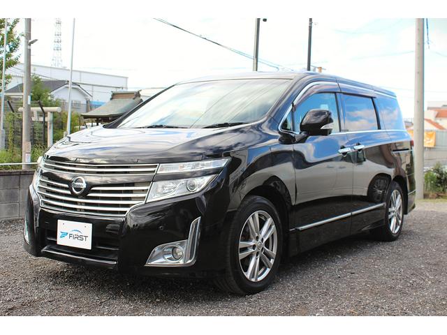 エルグランド ２５０ハイウェイスター　後席モニター　Ｂｌｕｅｔｏｏｔｈ　ＵＳＢ　サンルーフ　ＥＴＣ　ＡＣ１００Ｖ電源　全方位カメラ　両側パワースライドドア　オットマン　ウォークスルー　クリアランスソナー　ＴＶ　サンシェード　オートライト（8枚目）