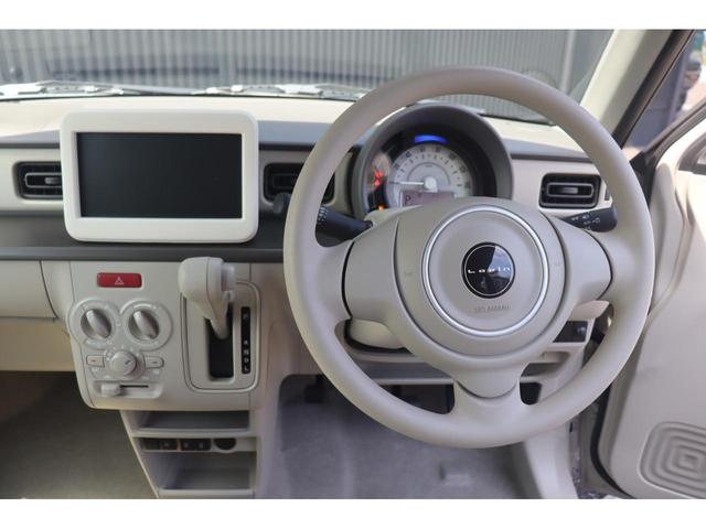 アルトラパン Ｇ　届け出済み未使用車　衝突被害軽減ブレーキ　プッシュスタート　エアコン　パワーステアリング　キーレス　ベンチシート　衝突軽減システム（11枚目）