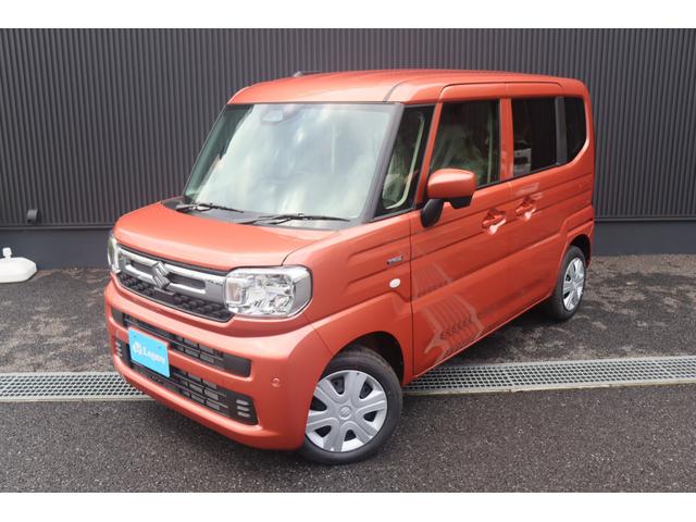 スペーシア ハイブリッドG 両側スライドドア クリアランスソナー レーンアシスト 衝突被害軽減システム LEDヘッドランプ スマートキー アイドリングストップ 電動格納ミラー ベンチシート CVT 盗難防止システム ABS(18枚目)