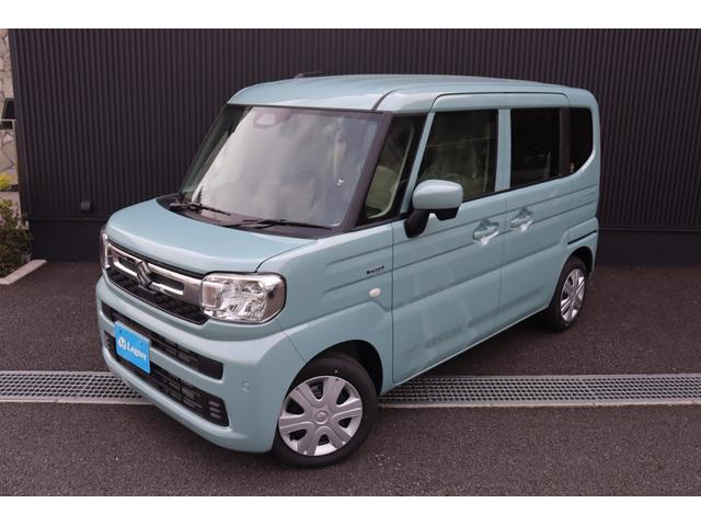 スペーシア ハイブリッドX 両側電動スライドドア クリアランスソナー 衝突被害軽減システム オートライト LEDヘッドランプ スマートキー アイドリングストップ 電動格納ミラー シートヒーター ベンチシート CVT(12枚目)