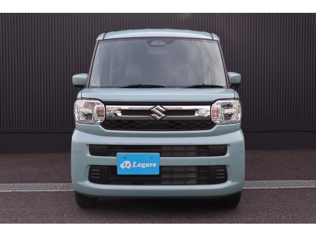 スペーシア ハイブリッドX 両側電動スライドドア クリアランスソナー 衝突被害軽減システム オートライト LEDヘッドランプ スマートキー アイドリングストップ 電動格納ミラー シートヒーター ベンチシート CVT(13枚目)