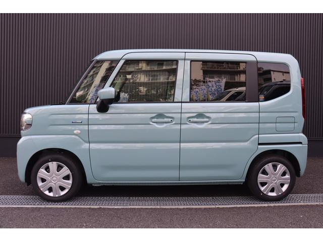 スペーシア ハイブリッドX 両側電動スライドドア クリアランスソナー 衝突被害軽減システム オートライト LEDヘッドランプ スマートキー アイドリングストップ 電動格納ミラー シートヒーター ベンチシート CVT(14枚目)