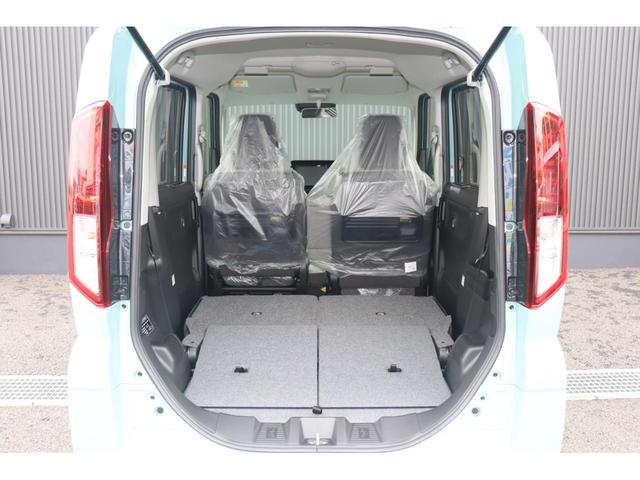 スペーシア ハイブリッドＸ　両側電動スライドドア　クリアランスソナー　衝突被害軽減システム　オートライト　ＬＥＤヘッドランプ　スマートキー　アイドリングストップ　電動格納ミラー　シートヒーター　ベンチシート　ＣＶＴ（21枚目）